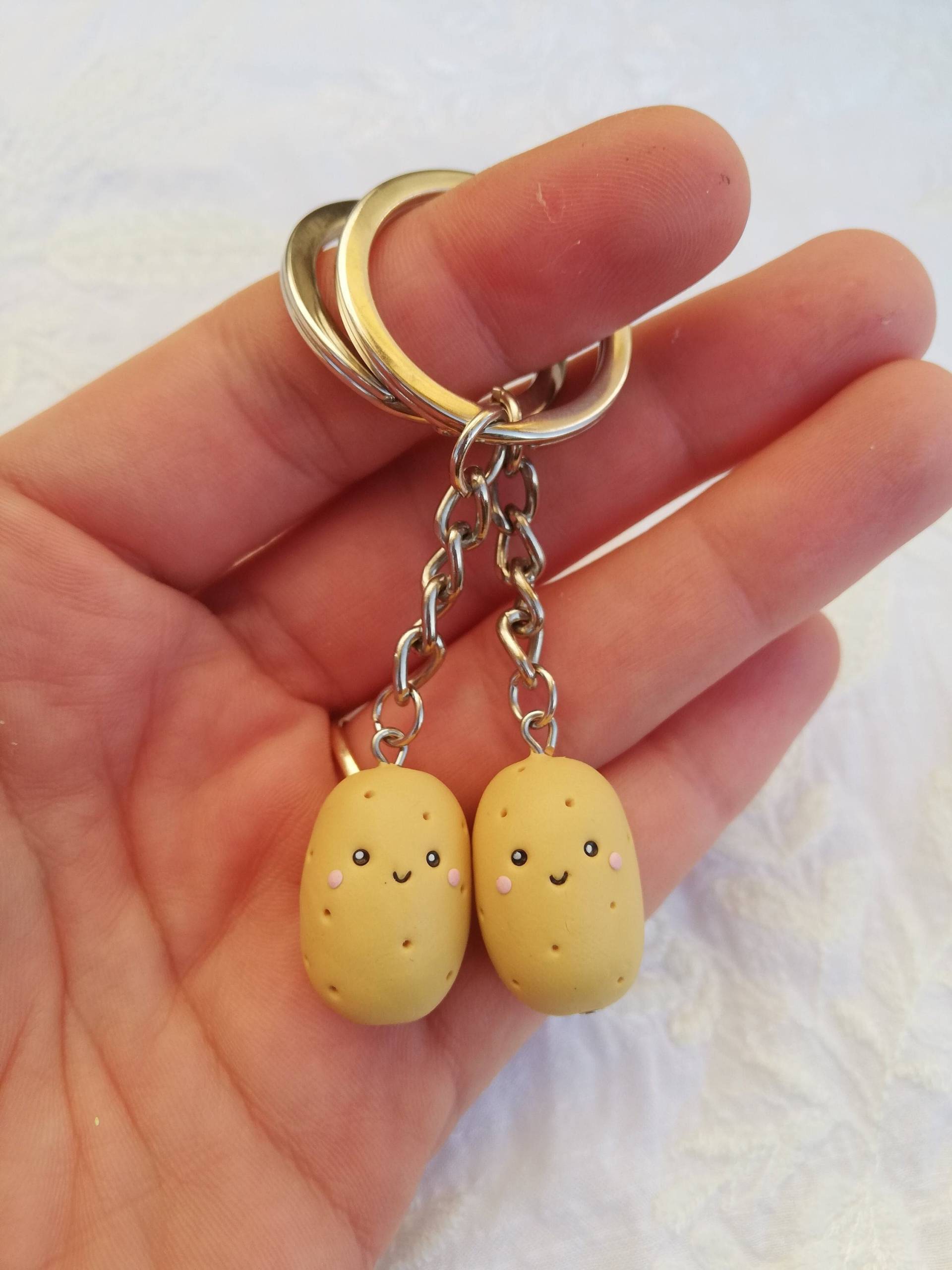 Kartoffel Schlüsselanhänger - Bester Freund Geschenk Patate Freundin Muttertagsgeschenk Valentinstag Weihnachtsgeschenk Kartoffel Schlüsselanhänger - Bester Freund Geschenk Patate Freundin Muttertagsgeschenk Valentinstag Weihnachtsgeschenk von SquirrelandBunnyShop