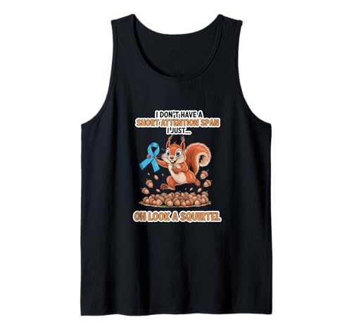 Lustiges ADHS-Eichhörnchen-Design für Männer und Frauen, Streifenhörnchen-Haustierliebhaber Tank Top Lustiges ADHS-Eichhörnchen-Design für Männer und Frauen, Streifenhörnchen-Haustierliebhaber Tank Top von Squirrelly Minds