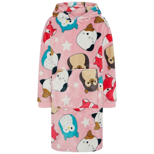 Squishmallows - Decke Hoodie Kinder Fleece Übergröße Kapuzenpullover Mädchen - 4-6 Jahre: 116cm von Squishmallows