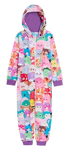 Squishmallows Mädchen Onesie Warm Fleece All In One Squish Squad Pyjamas Kinder Fleece Pjs Loungewear Squishmallows Mädchen Onesie Warm Fleece All In One Squish Squad Pyjamas Kinder Fleece Pjs Loungewear von Squishmallows