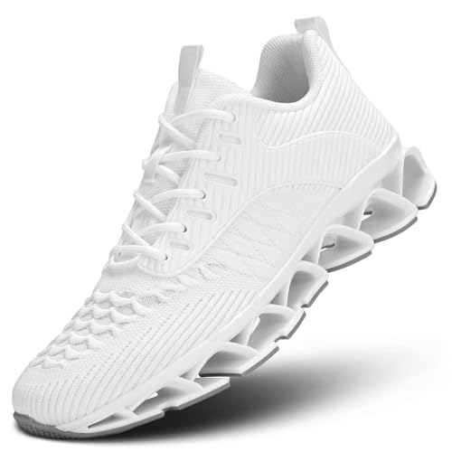 Damen-Laufschuhe, modische Sneaker, Slipper, Tennis, Walking, athletische Schuhe, Z75 White, 37 EU von Srenket