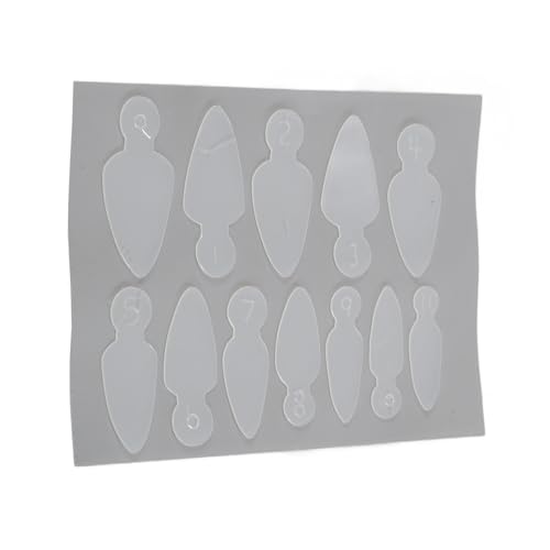 10 Blatt Nail Forma Dual-Aufkleber, Wiederverwendbar, Durchscheinend, Verschiedene Größen, Maniküre-Werkzeug, Nagel-Dual-Form-Pads 10 Blatt Nail Forma Dual-Aufkleber, Wiederverwendbar, Durchscheinend, Verschiedene Größen, Maniküre-Werkzeug, Nagel-Dual-Form-Pads von Srliya
