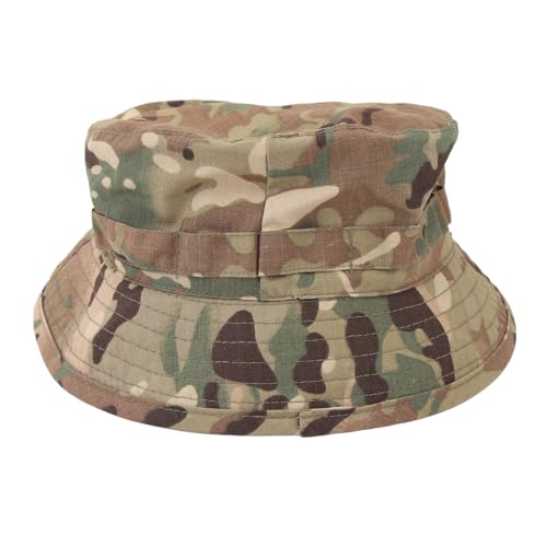 Bucket Hat Boonie Hut Mit Verstellbarer Schnalle Boonie Hut Kurze Krempe Wasserdicht Oxford Tuch Eimer Hut Für Angelausflüge Wald, #213, Kamuflaj von Srliya
