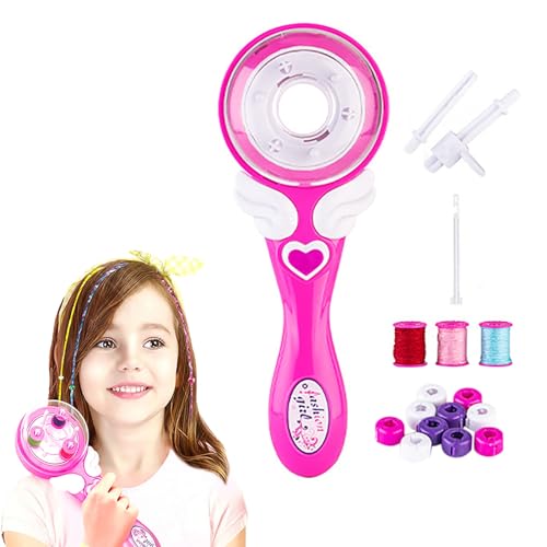 Haarflechter-Set, Haarflechter für Kinder, Styling-Haarwerkzeug, Elektrisches Automatisches Haarflechter-Werkzeug, Styling-Werkzeug für Mädchen und Kinder (Kästchen). von Srliya