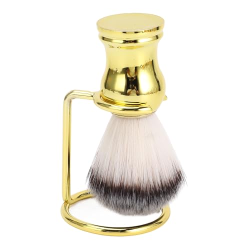 Rasierschaumpinsel, Rasierpinsel mit Ständer, Kunsthaar-Rasierpinsel mit Halter, Ständer für Männer, Gromming-Rasierwerkzeug von Srliya