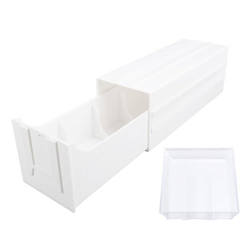 Srliya Brille Linsen Aufbewahrungsbox Linsen Organisator Partitionierte Lagerung Plastik Linsen Organisator Hülle für Zuhause von Srliya