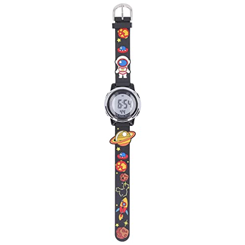 Srliya Digitale Sportuhren für, Niedliches Cartoon-Armband-Design, Frühkindliches Lernspielzeug für Im Alter von 3–10 Jahren, LED-Kinderuhr mit Wecker mit LED-Hintergrundbeleuchtung, von Srliya