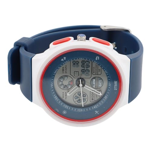 Srliya Teenager-Armbanduhr für den Außenbereich, Wasserabweisend, Digitale Sport-Analoguhr mit Stoppuhr, Wecker, Countdown, Dual-Display, LED-Hintergrundbeleuchtung, für Damen und von Srliya