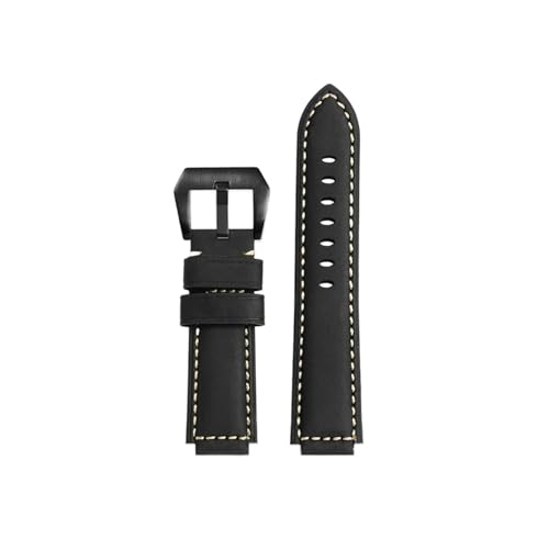 24mm Retro-Uhrenarmband aus modifiziertem Leder, passend for Casio G-Shock-Serie DW-H5600MB(Black-black) von Srndsydak