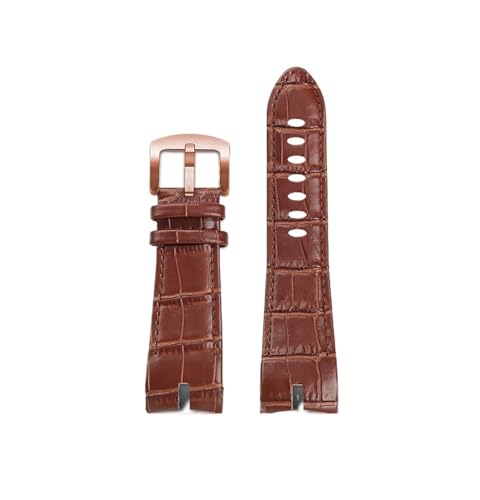 Srndsydak 26mm-Uhrenarmband passend for Roger Dubuis EXCALIBUR RDDBEX0405(Brown-rose gold) von Srndsydak