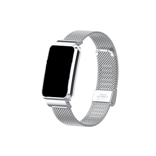 Srndsydak Metall-Edelstahlarmband passend for Xi ao m i Mi Band 7 Pro(Silver) von Srndsydak