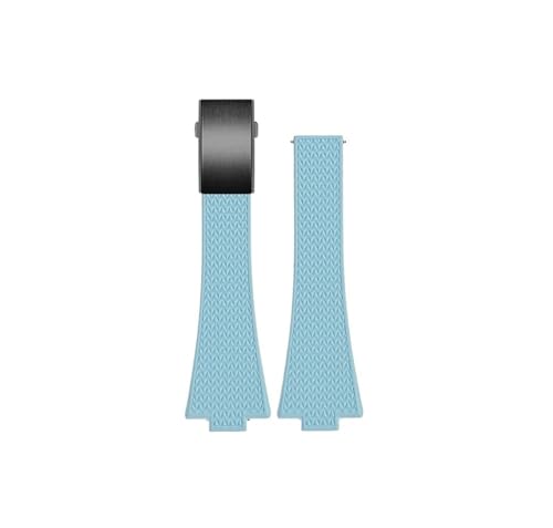 Srndsydak Passend for Tissot 1853 Super Player PRX Serie T137.410 T137.407 Fluorkautschuk 26–12mm Uhrenarmband(Fu blue-black) von Srndsydak