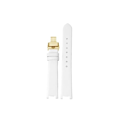 Srndsydak Rindsleder-Notch-Armband, passend for Versace VSPCD2217 VSP490118 Damen VAN050016 SCD010016 Leder 16mm Uhrenarmband(Color 17) von Srndsydak