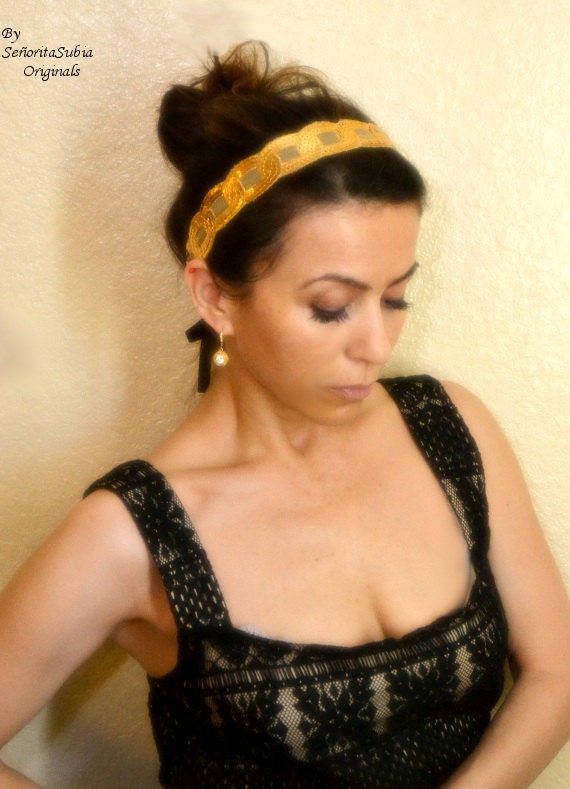 Gold Pailletten Stirnband Schwarzer Samt Handgefertigt Formelle Casual Boho Krawatten Abend Day Wear Griechisch Göttin Römisch Ägyptisch Festliche Gold Pailletten Stirnband Schwarzer Samt Handgefertigt Formelle Casual Boho Krawatten Abend Day Wear Griechisch Göttin Römisch Ägyptisch Festliche von SrtaSubiaOriginals