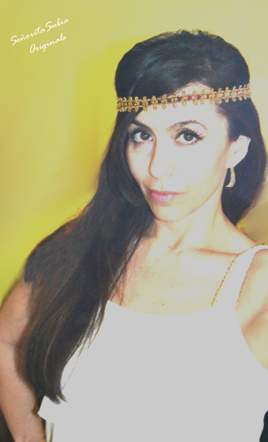 Grecian Goddess Boho Burgund Pailletten-Gold-stirnband Griechisch Römisch-Ägyptisch Formal Lässig Grecian Goddess Boho Burgund Pailletten-Gold-stirnband Griechisch Römisch-Ägyptisch Formal Lässig von SrtaSubiaOriginals