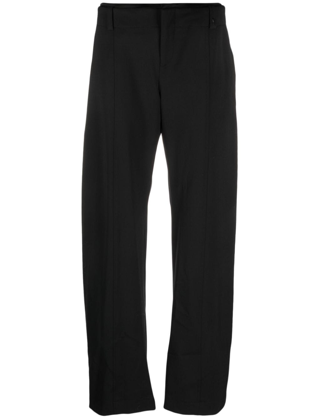 Ssheena Halbhohe Tapered-Hose - Schwarz von Ssheena