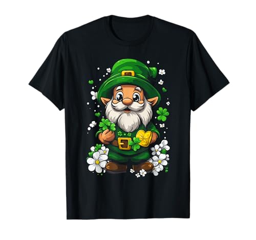 Kleeblatt Frauen Männer Kinder St Patricks Day Leprechaun T-Shirt von St Patricks Day Leprechaun Kostüm Damen Herren