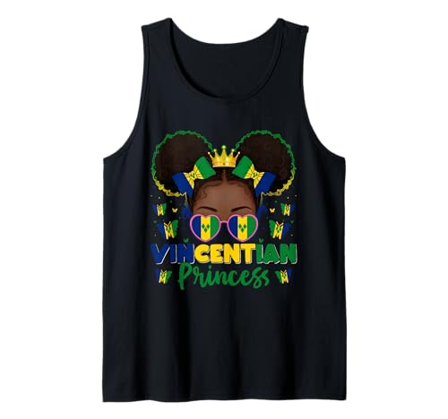 Vincentian Princess St. Vincent und die Grenadinen Flagge Frauen Tank Top Vincentian Princess St. Vincent und die Grenadinen Flagge Frauen Tank Top von St Vincent and the Grenadines for Girls Women
