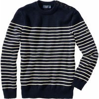 Saint James Herren Pullover Binic blau L von St. James