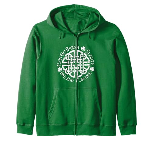 St. Patrick's Day Erin Go Bragh Slainte Irland für Damen Herren Kapuzenjacke von St. Paddy's Day by SRD