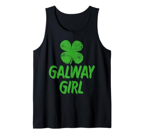 Galway Girl T-Shirts Funny St Patricks Day Women Tank Top von St. Patrick's Day Tees