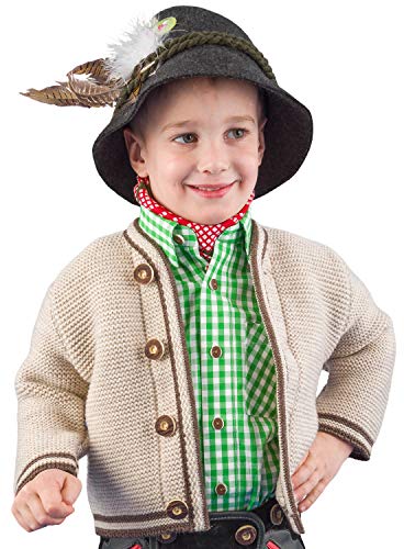 Stützle St. Peter Trachten Kinder Trachtenjacke 56.122 beige Größe 176 von St. Peter Trachten Stützle