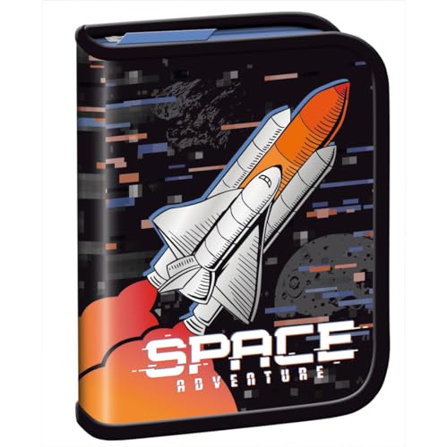 St. Majewski Leer Federmappe Mäppchen Stifteetui Schüleretui Space Adventure von ST.Right