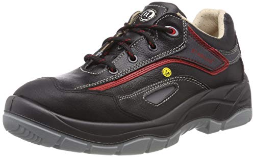 Stabilus 3213A, Unisex SRA Sicherheitsschuhe, Schwarz Rot, 44 EU (9.5 UK) von Stabilus