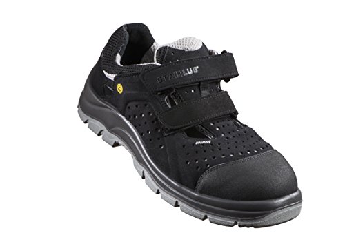 Stabilus 5410AL, Unisex SRC Sicherheitsschuhe, Schwarz Grau, 41 EU (7.5 UK) von Stabilus