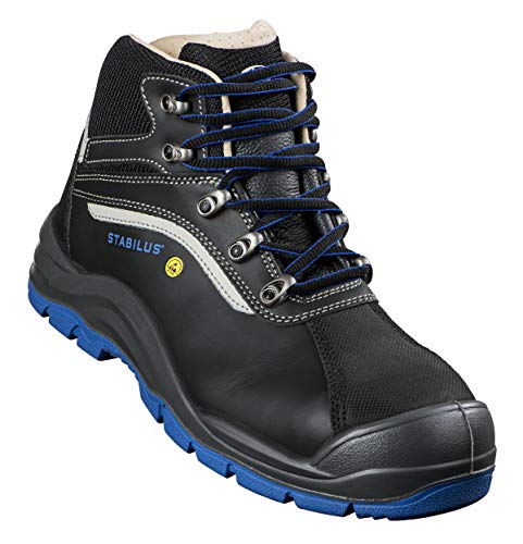 Stabilus Herren Spartacus Mid Rubber Construction Boot, Schwarz, 45 EU von STABILUS