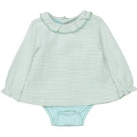 STACCATO Bluse+Body pale mint kariert von Staccato