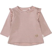 STACCATO Langarmshirt blush gestreift von Staccato