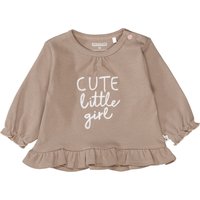 STACCATO Langarmshirt taupe von Staccato