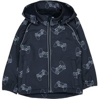 STACCATO Softshelljacke dark navy gemustert von Staccato