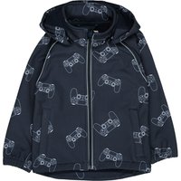 STACCATO Softshelljacke dark navy gemustert von Staccato