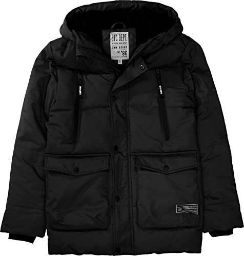 Staccato Jungen Übergangsjacke schwarz/offwhite 140 von Staccato