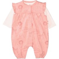 Staccato Strampler+Shirt peach gemustert von Staccato