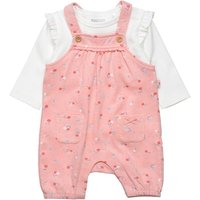 Staccato Strampler+Shirt soft melon gemustert von Staccato