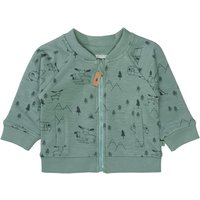 Staccato Sweatjacke pale green gemustert von Staccato