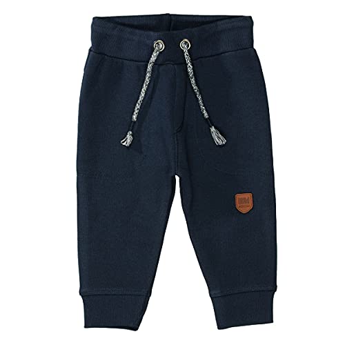 Staccato Jungen Baby Jogginghose | Kordelzug | elastische Rippbündchen, Marine, 68 von Staccato