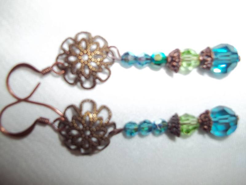 Wunderschöne Swarovski Kristall Ohrringe von StacieFamilyTree