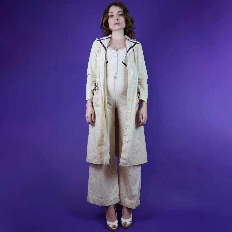 Vintage 70Er Jahre Overall Und Mantel Im Set von StacksVintageUK