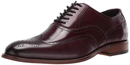 Stacy Adams Herren Dunbar Wingtip Lace-Up Oxford, burgunderfarben, 49.5 EU Weit Stacy Adams Herren Dunbar Wingtip Lace-Up Oxford, burgunderfarben, 49.5 EU Weit von Stacy Adams