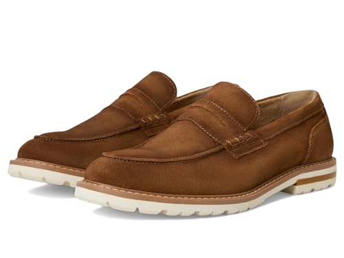 STACY ADAMS Herren Hopkins Penny Schlupfschuh, Braun Wildleder, 41 EU von Stacy Adams