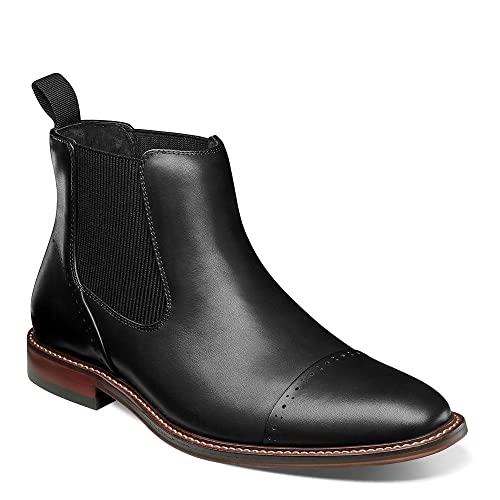 STACY ADAMS Herren Maury Cap Toe Boot Chelsea-Stiefel, Schwarz, 49.5 EU STACY ADAMS Herren Maury Cap Toe Boot Chelsea-Stiefel, Schwarz, 49.5 EU von Stacy Adams