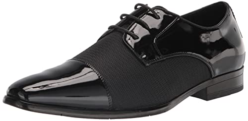 STACY ADAMS Herren Pharao Zehenkappe Oxford, Schwarz, 42 EU von Stacy Adams