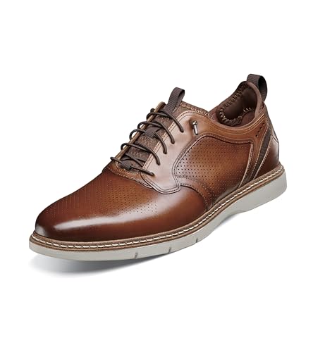 Stacy Adams Herren Sync-Schnürschuh Oxford, Cognac, 48 EU Weit von Stacy Adams