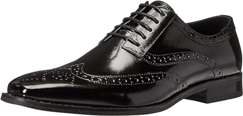 Stacy Adams Herren Tinsley Wingtip Schnürschuh Oxford, Schwarz, 42.5 EU von Stacy Adams