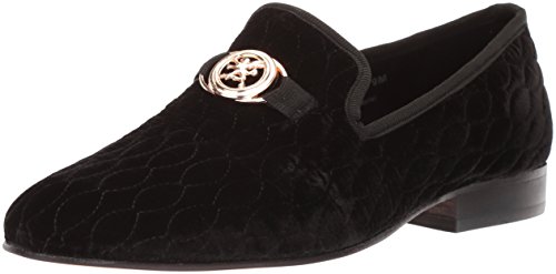 STACY ADAMS Herren Valet Velour BIT Slip-ON Loafer Slipper, Schwarz, 45 EU von Stacy Adams