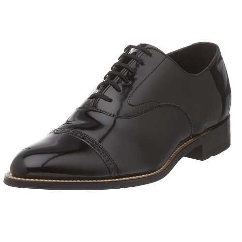 Stacy Adams Herren Concorde Oxford, Schwarz (schwarzer Lack), 45.5 EU von Stacy Adams